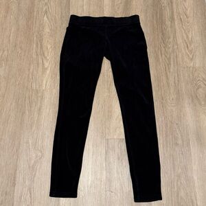 Juicy Couture Black Velvet Jogger Pants